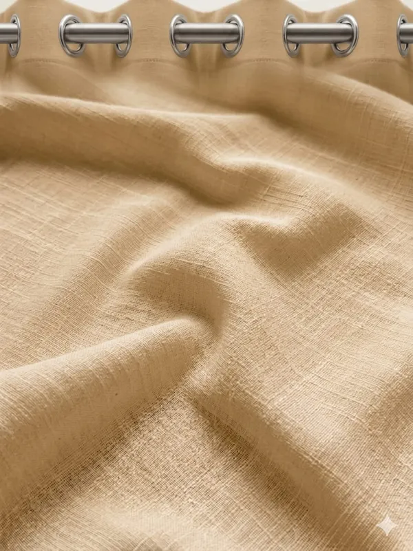 Brown_Linen_Curtain_For_Home_Decor