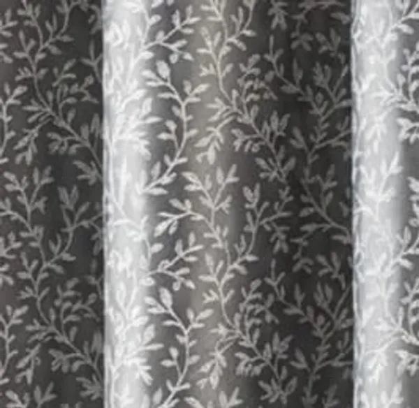 Grey_Floral_Embroidered_Window_Curtain