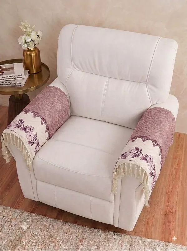 Quilted_Floral_Print_Single_Seater_Sofa_Seat_Cover