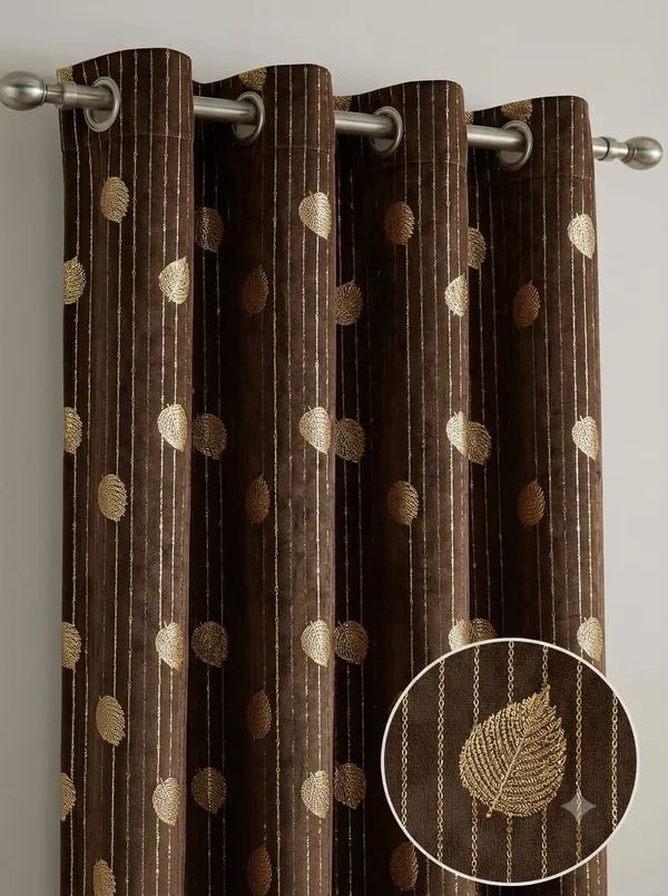 Leaf_Stripes_brown_7Ft2pcs