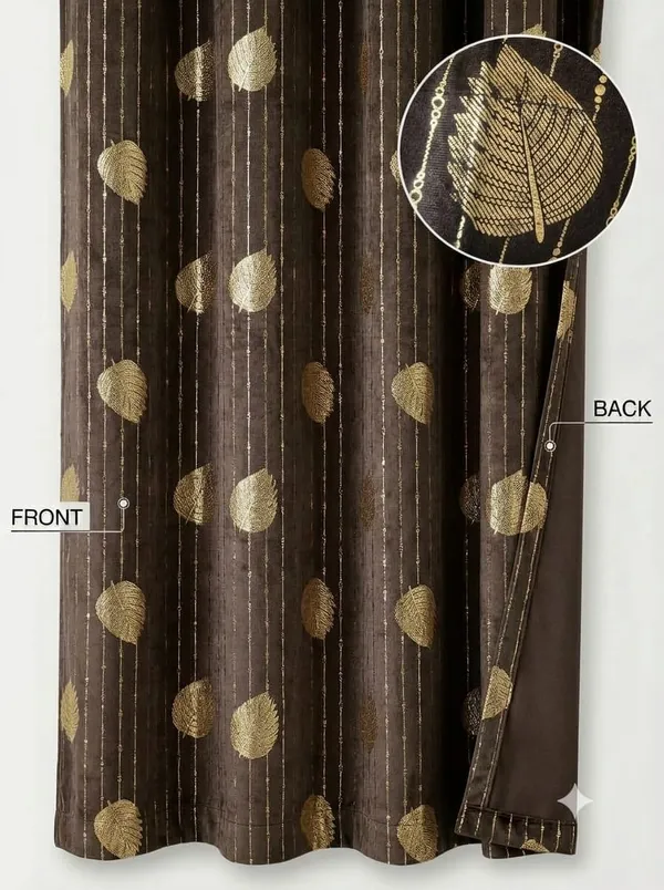 Leaf_Stripes_brown_7Ft2pcs
