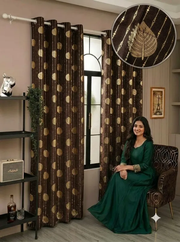 Leaf_Stripes_brown_7Ft2pcs