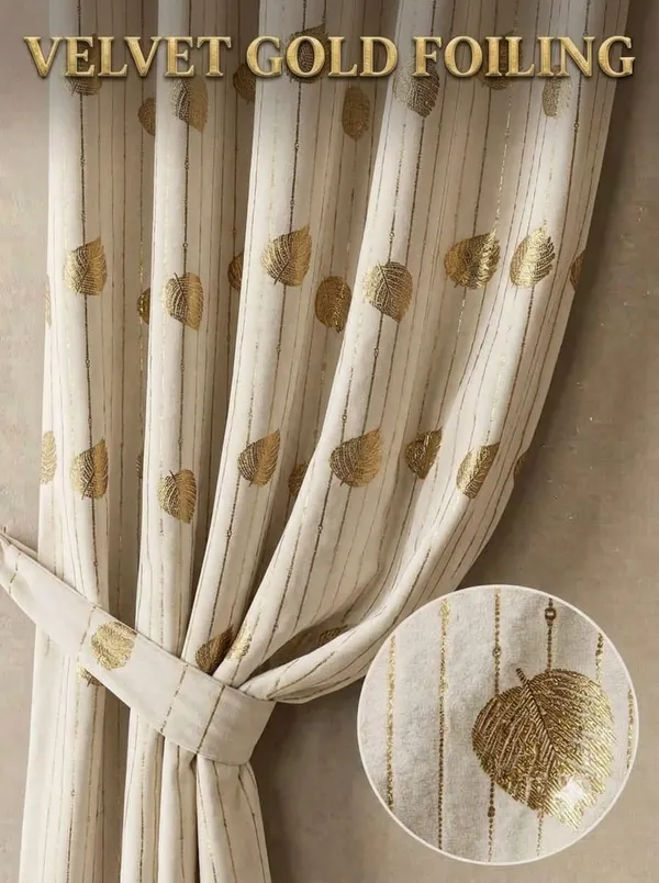Leaf_Stripes_cream_7Ft2pcs