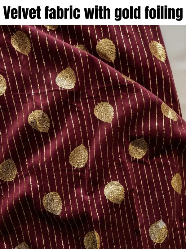 Leaf_Stripes_maroon_5Ft2pcs