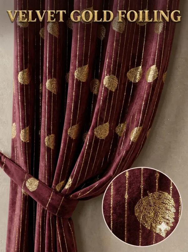 Leaf_Stripes_maroon_9Ft2pcs