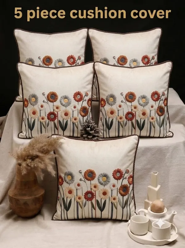 Cream_Poly_Cotton_Cushion_Cover_For_Home_Decor