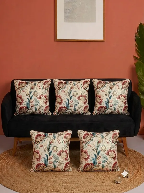 Fabric_Traditional_Floral_Print_Cushion_Covers