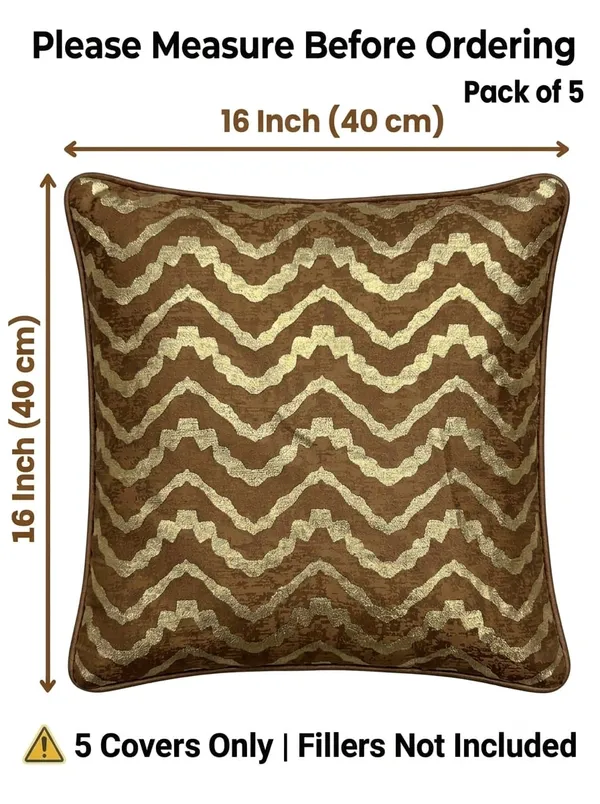 Brown_Decorative_Zigzag_Pattern_Cushion_Covers