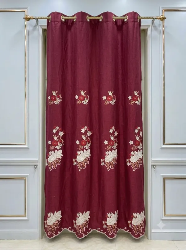 Fabric_Floral_Embroidered_Curtain