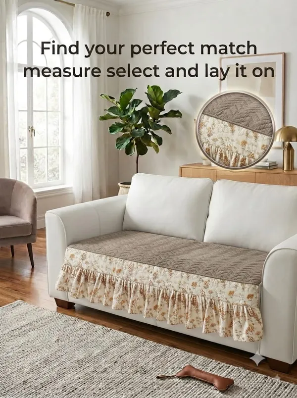 Fabric_Floral_Print_Flat_Sofa_Mat_Cover