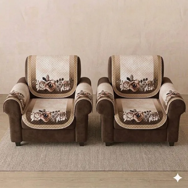 PRINTED_ASTER_BEIGE-5SEATER3+1+1_16PC