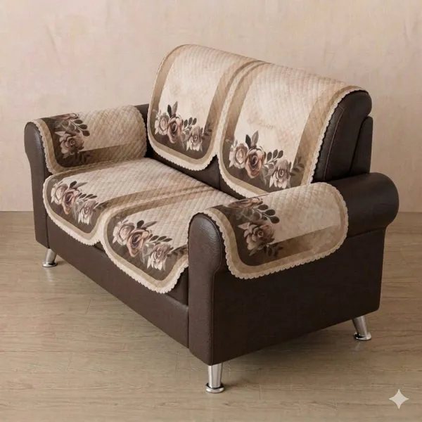 PRINTED_ASTER_SOFA_COVER_BEIGE_2SEATER_6PC