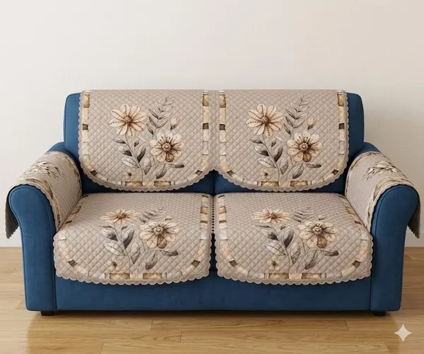 PRINTED_CHAMPA_BEIGE-7SEATER3+2+2-20PC