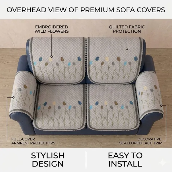 PRINTED_DAISY_GREY-2SEATER_6PC