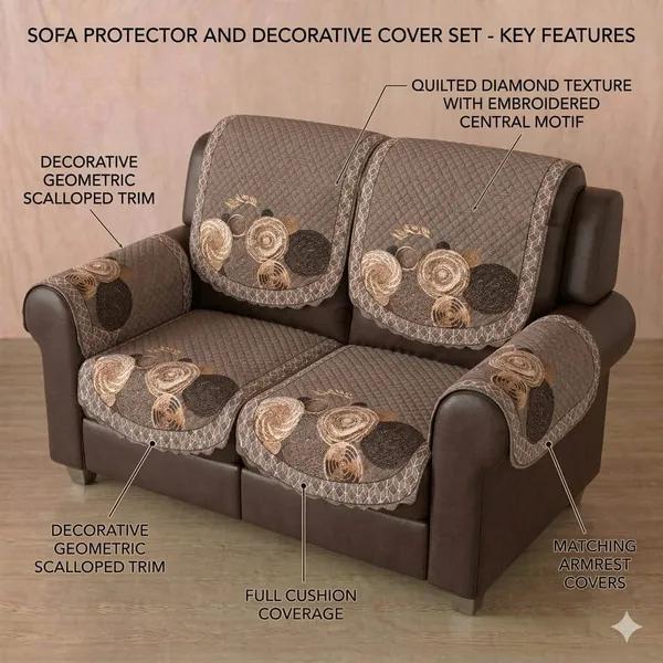 PRINTED_JASMINE_BROWN-2SEATER_6PC