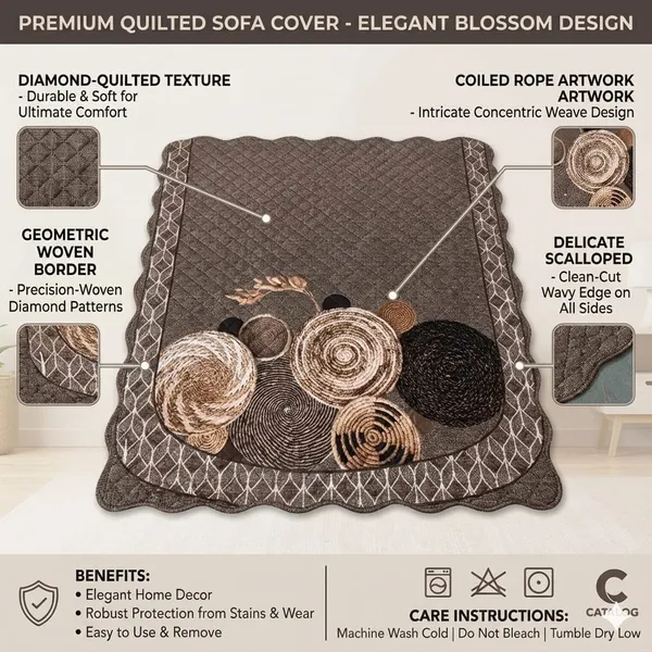 PRINTED_JASMINE_BROWN-5SEATER3+1+1-16PC