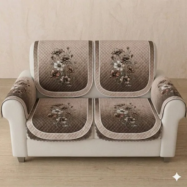 PRINTED_JUHI_BROWN-2SEATER_6PC