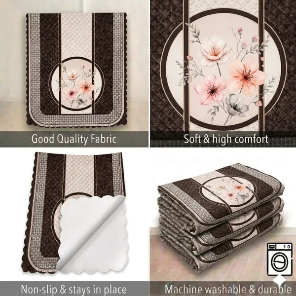PRINTED_LAVENDER_BROWN-5SEATER3+1+1-16PC