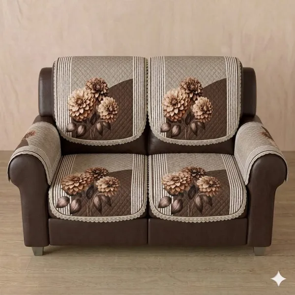 PRINTED_LILY_BROWN-2SEATER_6PC