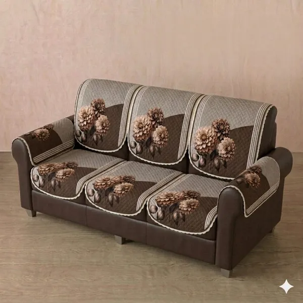 PRINTED_LILY_BROWN-3SEATER_8PC