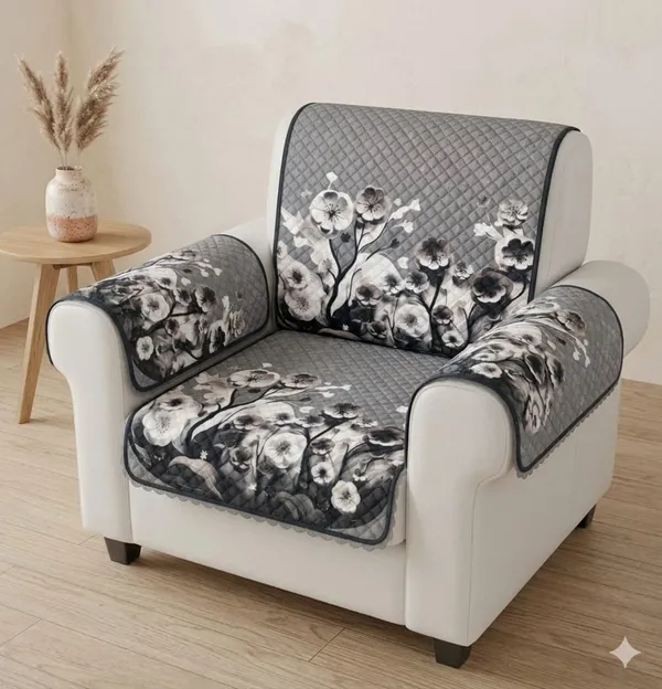 PRINTED_MAGNOLIA_GREY-5SEATER3+1+1-16PC