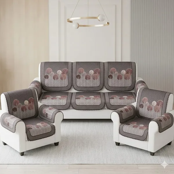 PRINTED_MOGRA_GREY-5SEATER3+1+1-16PC