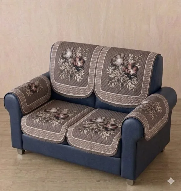 PRINTED_ORCHID_BROWN-2SEATER_6PC