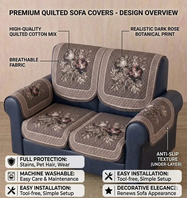 PRINTED_ORCHID_BROWN-2SEATER_6PC