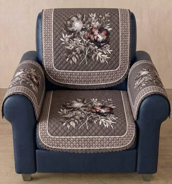 PRINTED_ORCHID_BROWN-5SEATER3+1+1-16PC