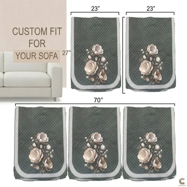 PRINTED_PETUNIA_GREEN-5PC_SEAT_ONLY