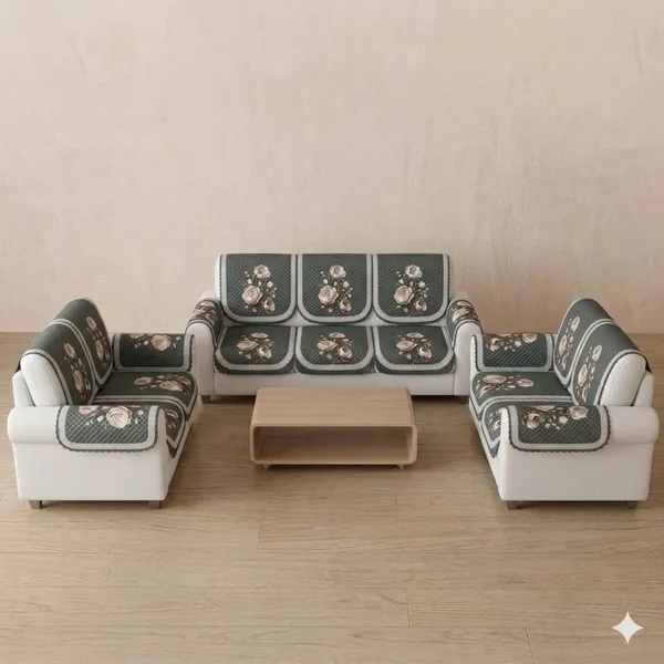 PRINTED_PETUNIA_GREEN-7SEATER3+2+2-20PC