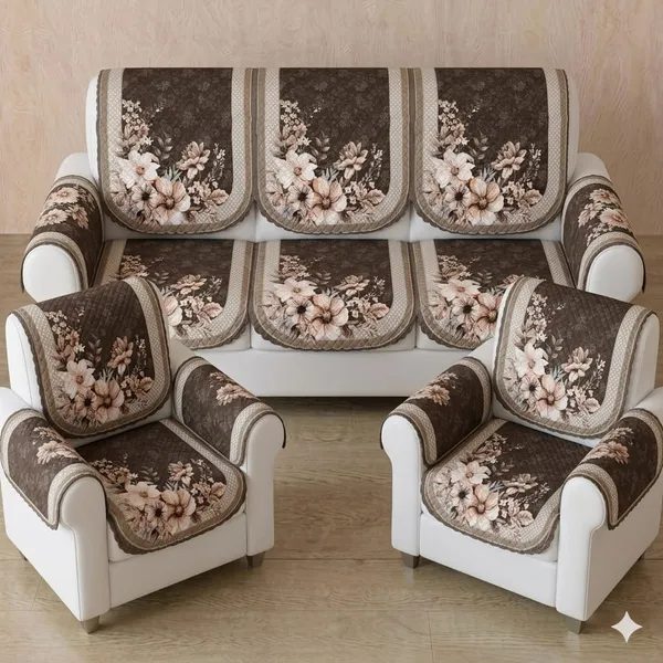 PRINTED_ROSE_COFFEE-5SEATER3+1+1-16PC