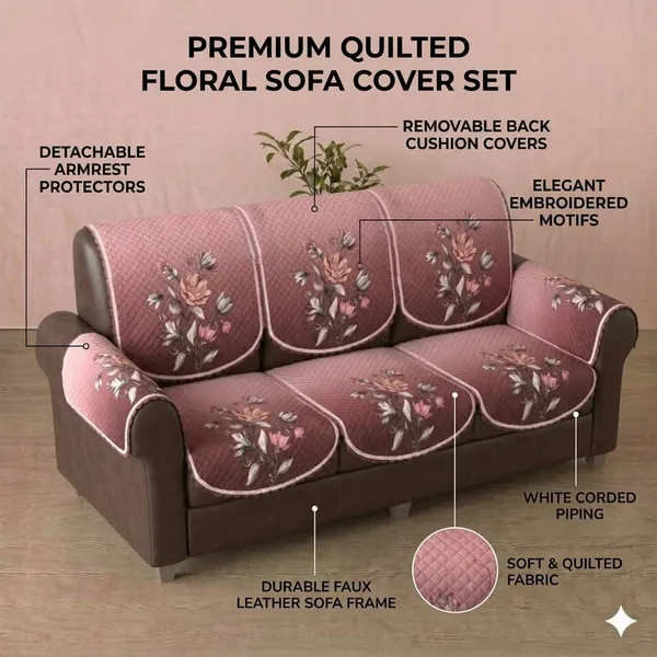 PRINTED_SUNFLOWER_PINK-3SEATER_8PC