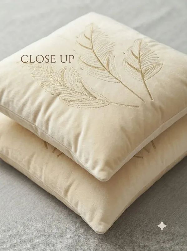Velvet_Contemporary_Feather_Embroidered_Cushion_Covers_Set_Of_5