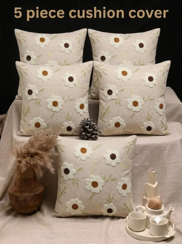 Linen_Floral_Embroidered_Cushion_Covers_Set_Of_5