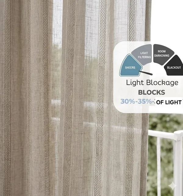Beige_Textured_Stripe_Sheer_Curtains