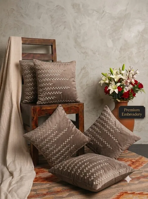 Grey_Contemporary_Embroidered_Cushion_Cover