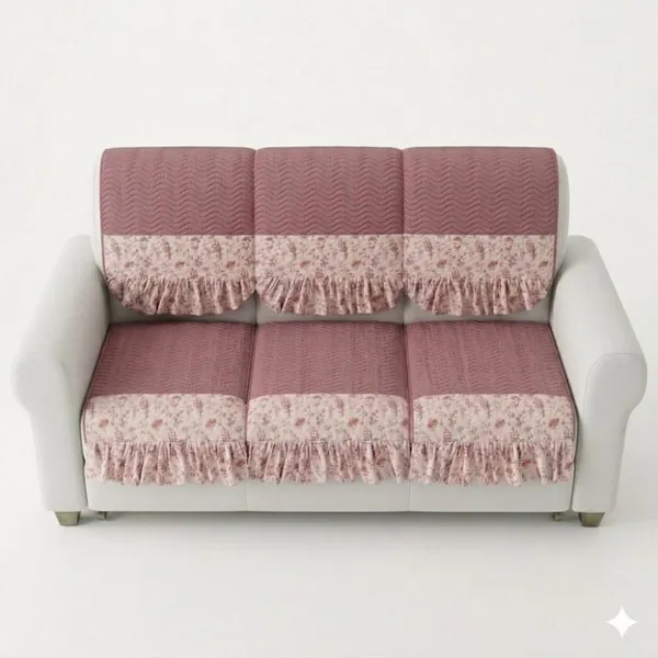 Mauve_Floral_Print_3-Seater_Sofa_Cover_Set