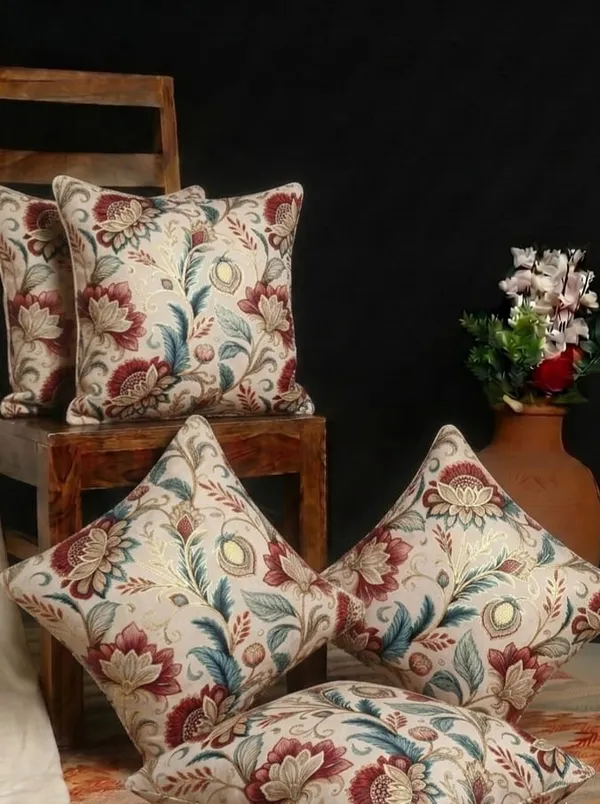 Fabric_Traditional_Floral_Print_Cushion_Covers