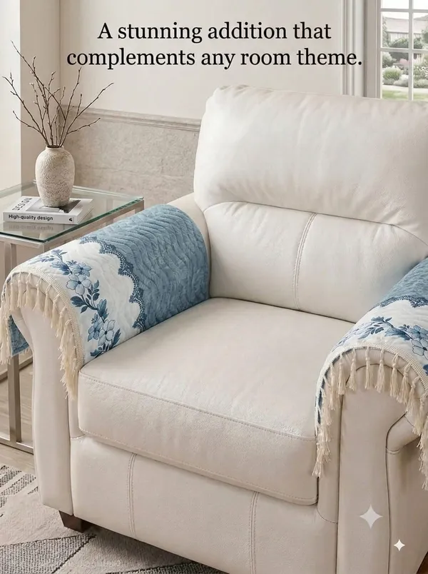 Fabric_Floral_Print_Sofa_Seat_Cover