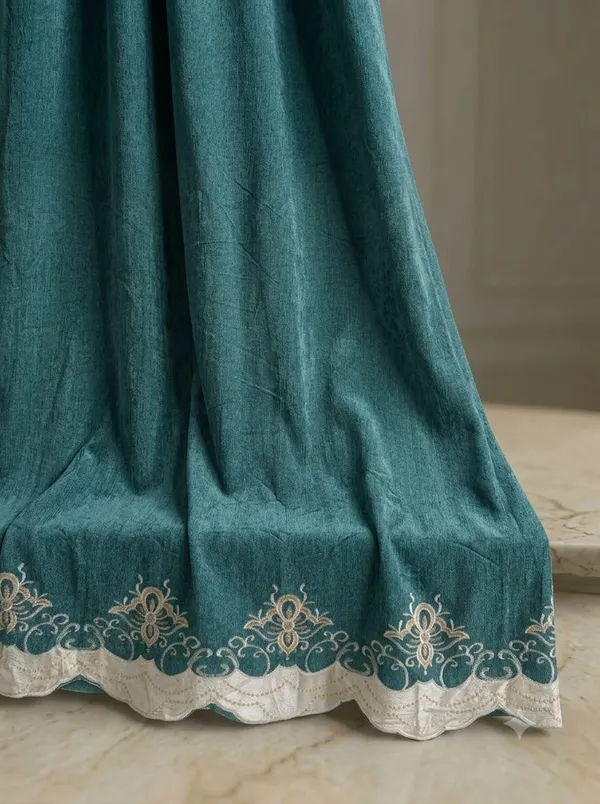 Green_Velvet_Curtain_For_Home_Decor