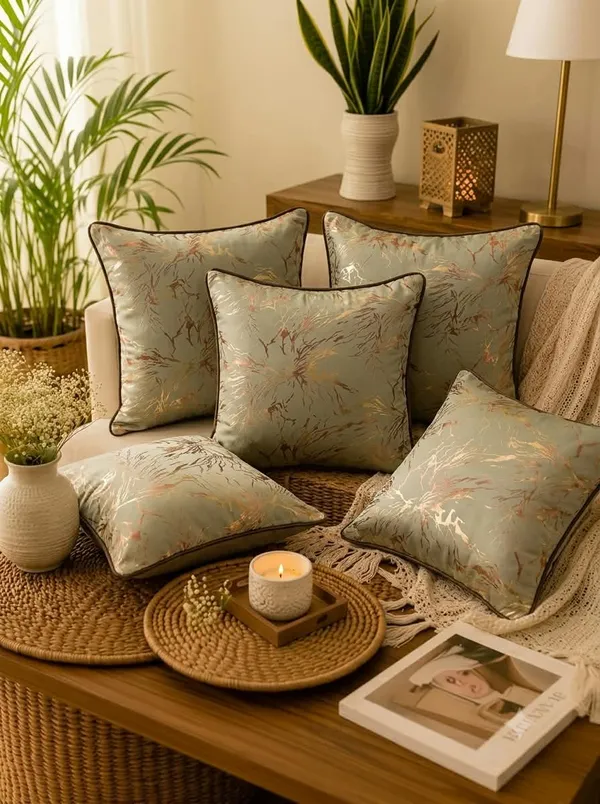 Satin_Gold_Foil_Pattern_Cushion_Cover_Set_Of_5