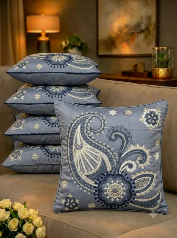 Polyester_Silk_Traditional_Paisley_Embroidered_Cushion_Covers