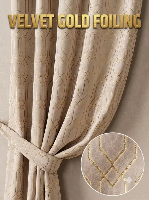 Robust_foil_print_beige7feet2pcs