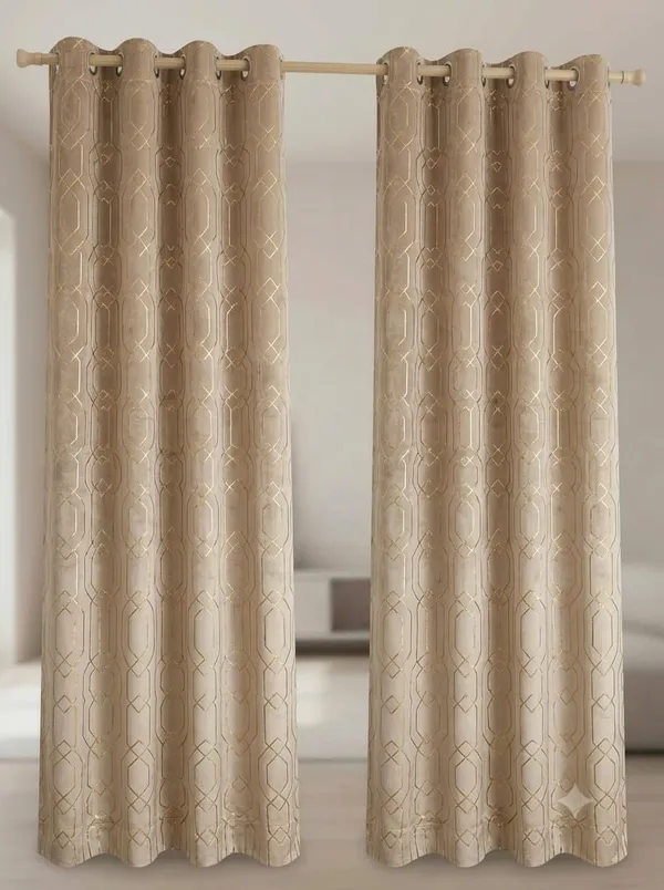 Robust_foil_print_beige7feet2pcs