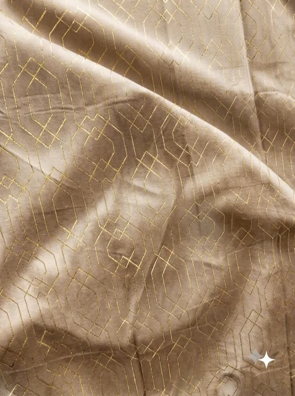 Robust_foil_print_beige9feet_2pcs