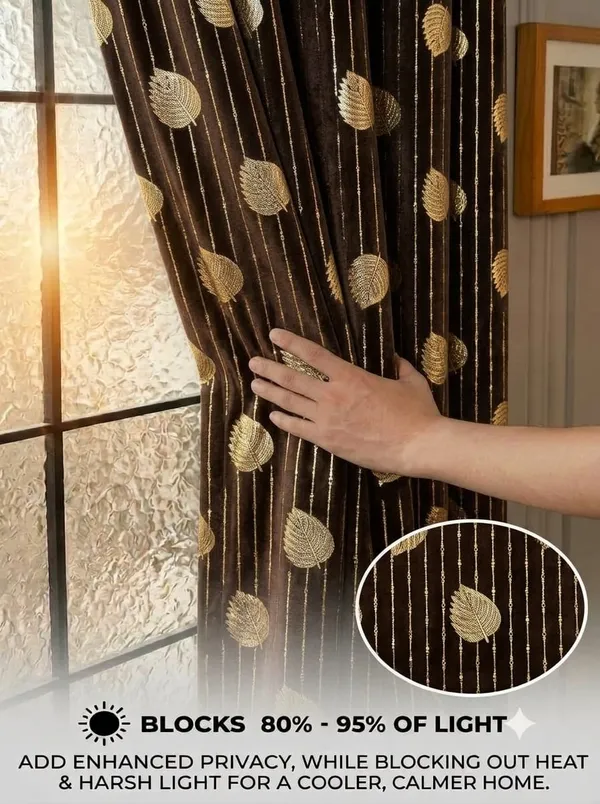 Leaf_Stripes_brown_5Ft2pcs