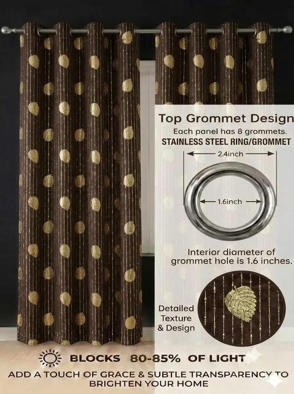 Leaf_Stripes_brown_5Ft2pcs