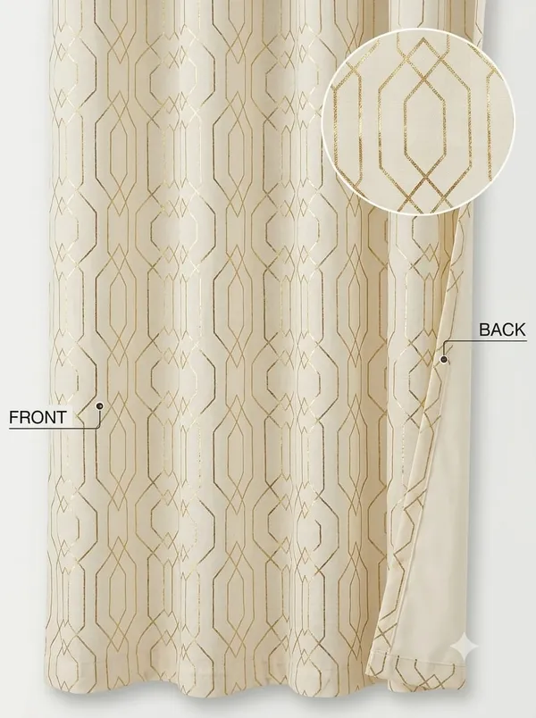 Robust_foil_print_cream_9feet2pcs