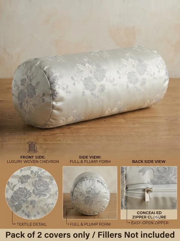 Soft_Floral_Print_Bolster_Covers_Set_Of_2